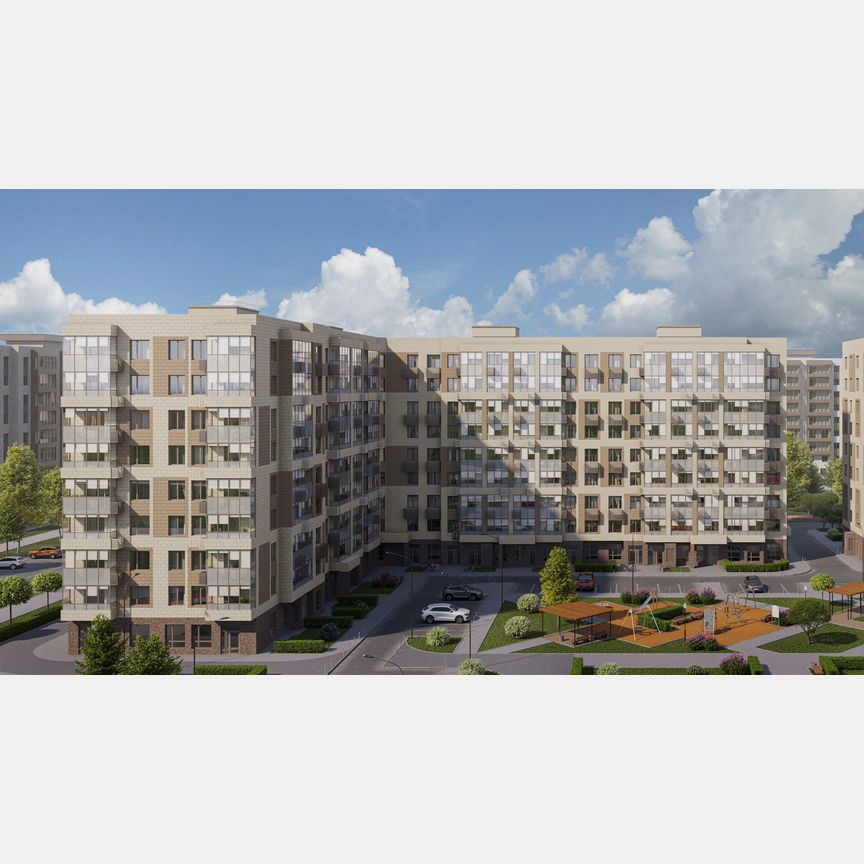 2-к. квартира, 62,7 м², 7/9 эт.