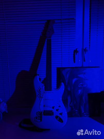 Электро гитара Fabio st 100 с комбоусилителем