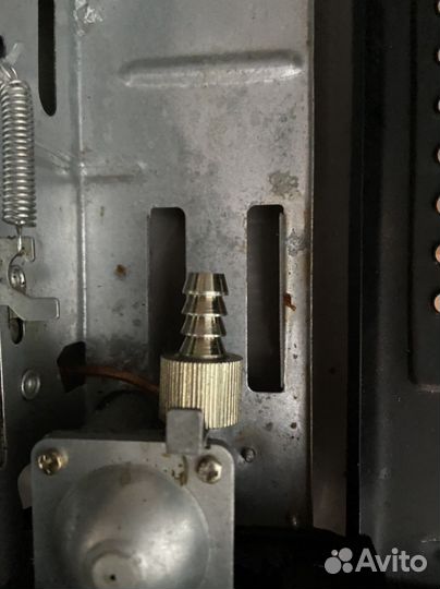 Плита походная со штуцером под балон