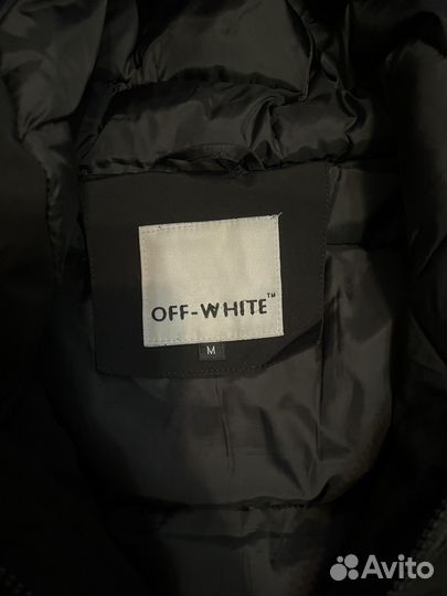 Парка off white