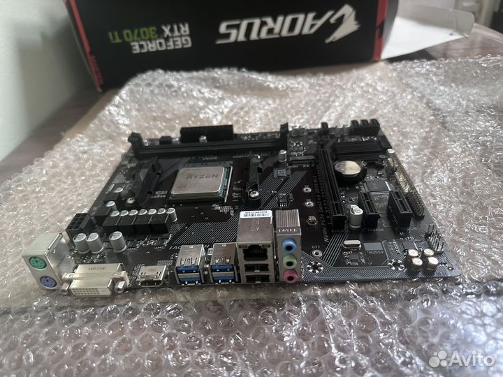 Ryzen 5 2600 комплект A320