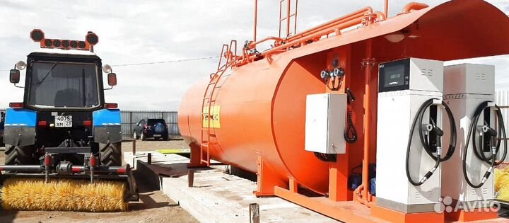 Контейнерная АЗС для нужд предприятия