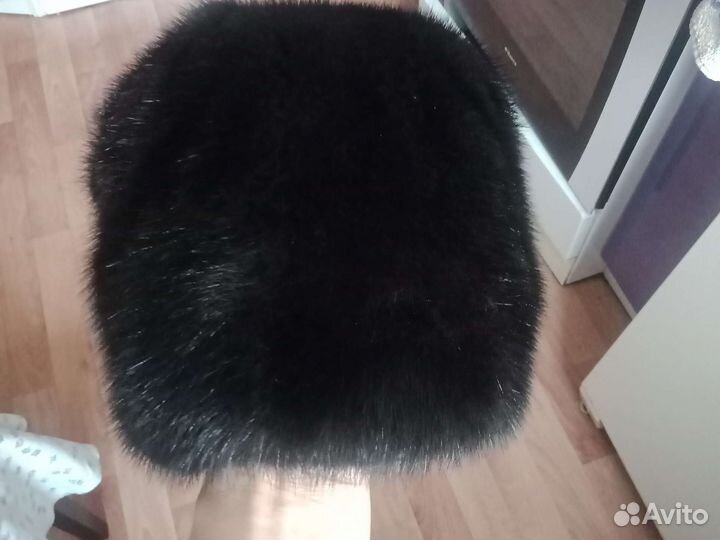 Шапка норковая бу