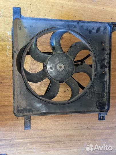 Мотор вентилятора охлаждения с диффузором Daewoo