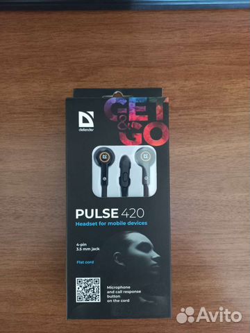 Наушники с микрофоном Defender