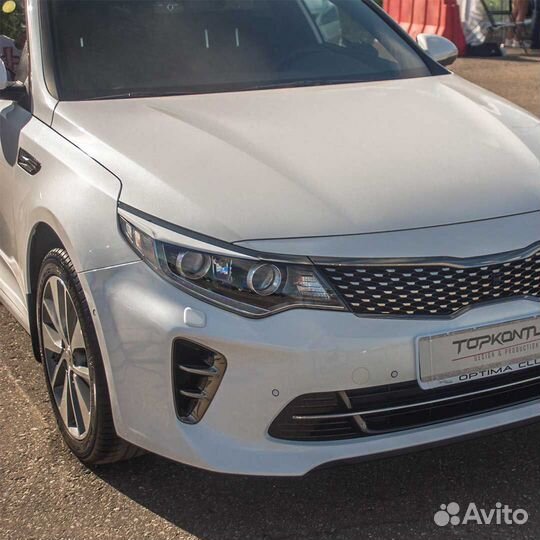 Накладки на фары/ресницы для Kia Optima 2015-2020