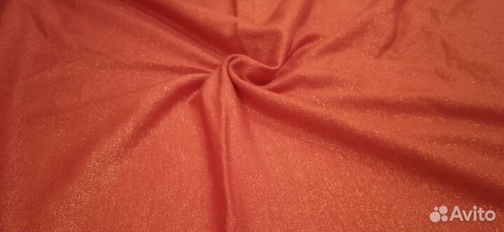 Ткань отрез трикотаж люрекс