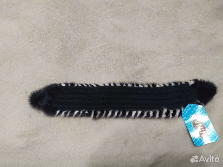 Шапка повязка женская