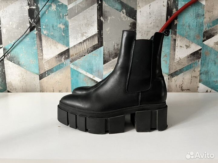 Ботинки кожа Mango 37 размер