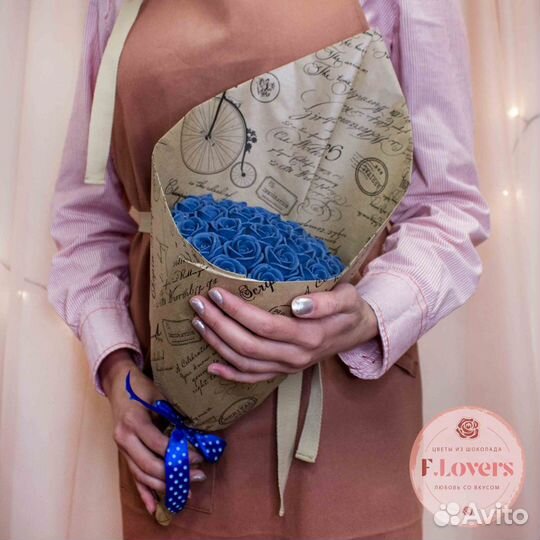 Букет из шоколадных роз