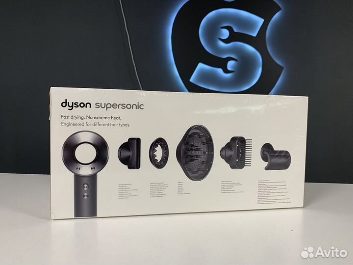 Фен Dyson Supersonic HD07 Black