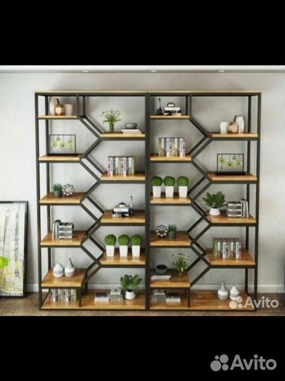 Сталлаж полка в стиле лофт