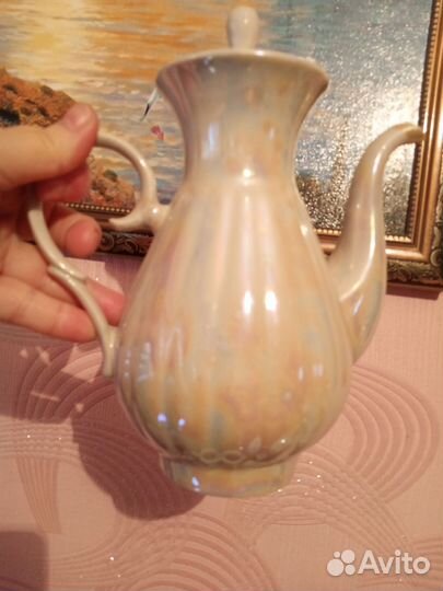 Сервиз кофейный с перламутром Вербилки