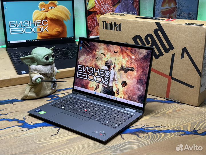 Металлический Lenovo ThinkPad X1 Yoga Gen 8 I7-136