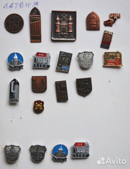 Значки Латвии