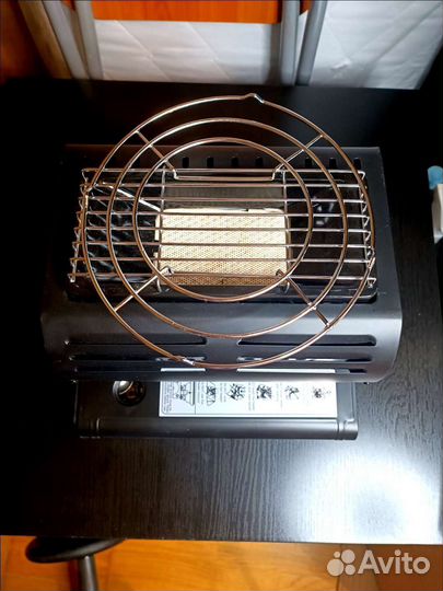 Газовый обогреватель плита 2в1