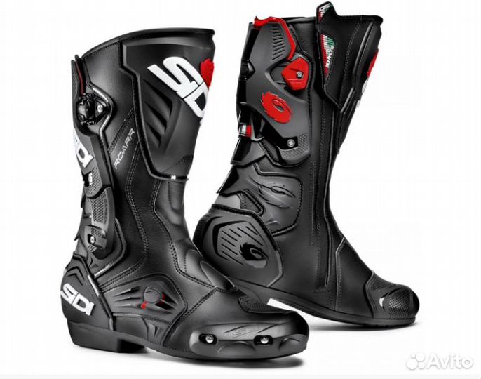 Мотоботы Sidi roarr Black