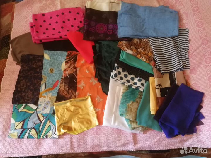 Отрезки ткани