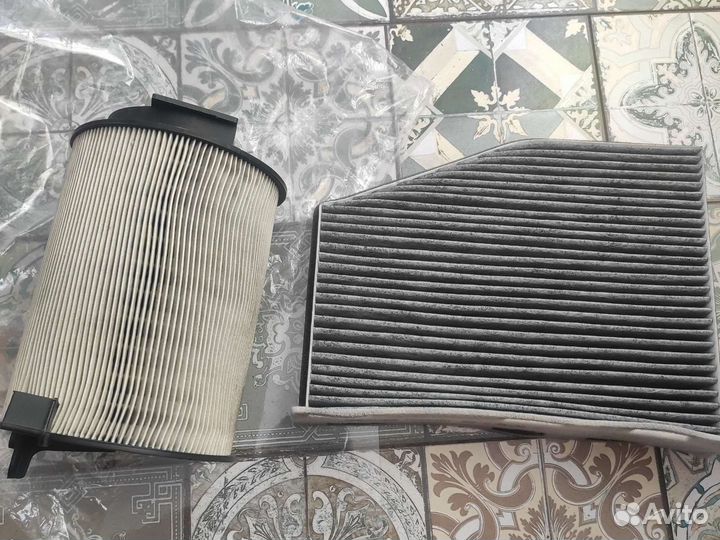 Фильтры воздушный и салонный гольф5