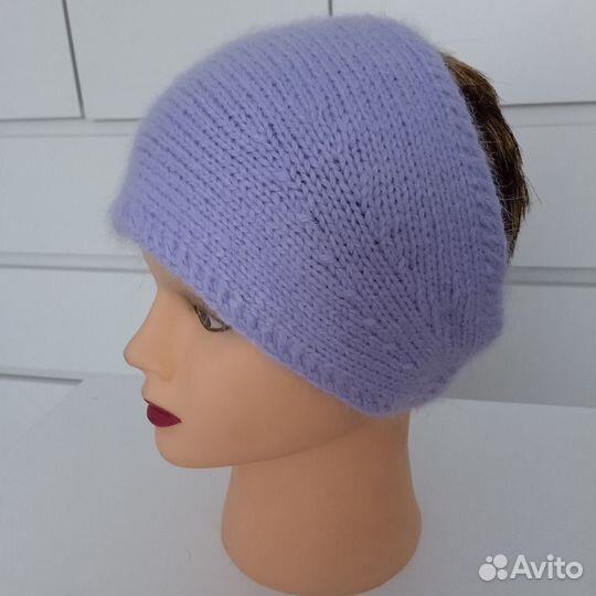 Вязаная повязка на голову