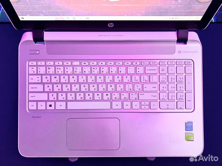 Бюджетный игровой ноутбук HP I7+16Gb+SSD+Гарантия