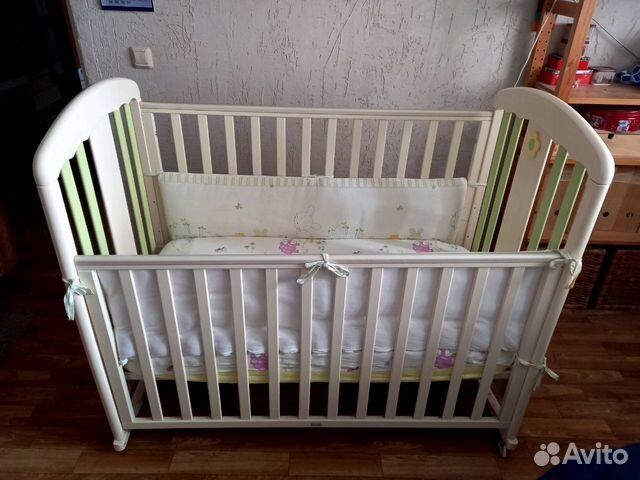 Кровать polini kids для новорожденных