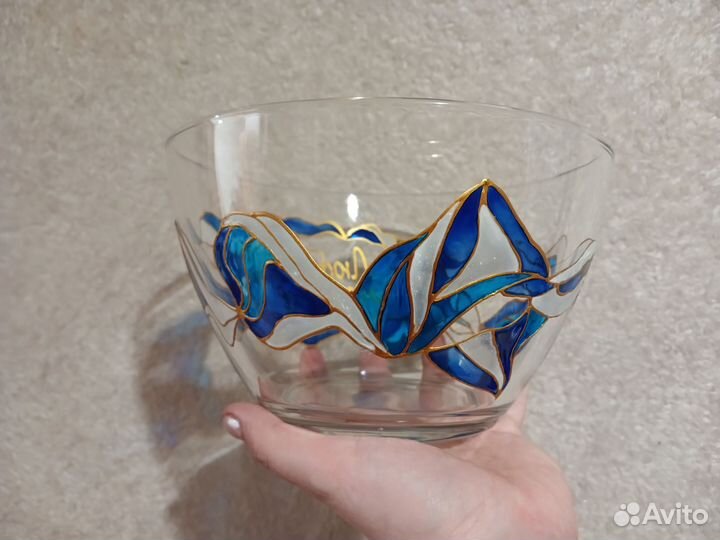 Заказ для Дарьи Новогодний салатник