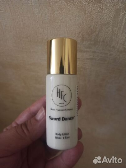 HFC лосьон для тела Sword Dancer 30 мл новый