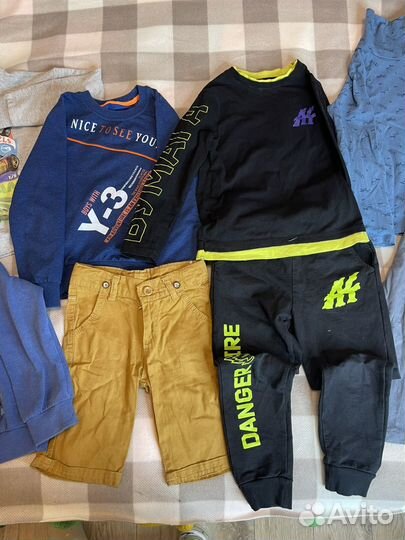 Пакет вещей на мальчика 116-122