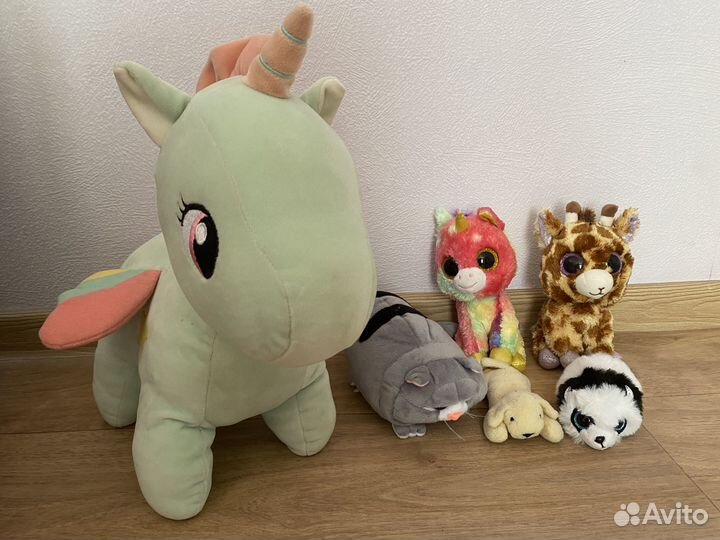 Мягкие игрушки пакетом