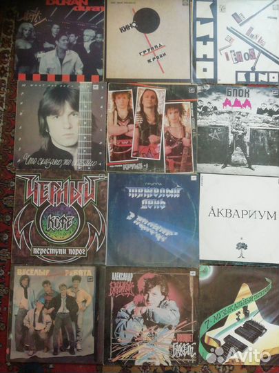 Виниловые пластинки. рок и эстрада. 3.000 р.-1шт