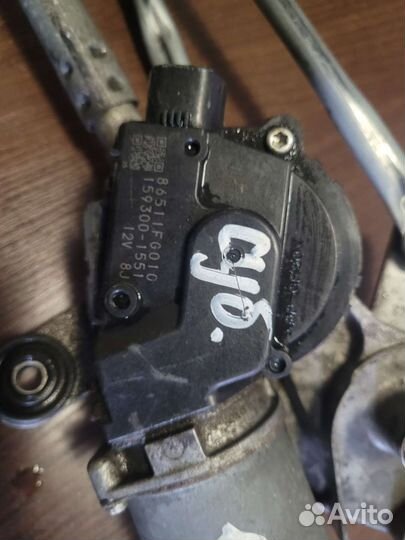 Трапеции дворников субару импреза GH