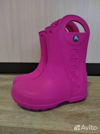 Сапоги Crocs для девочки, 12 размер