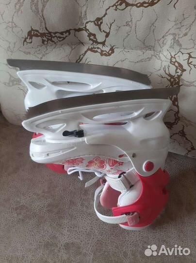 Коньки детские раздвижные
