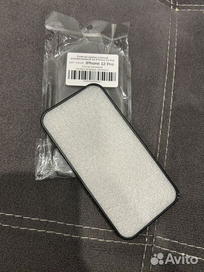 Бампер алюминиевый на iPhone 12/12 pro