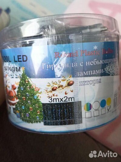 Гирлянда штора 3*2