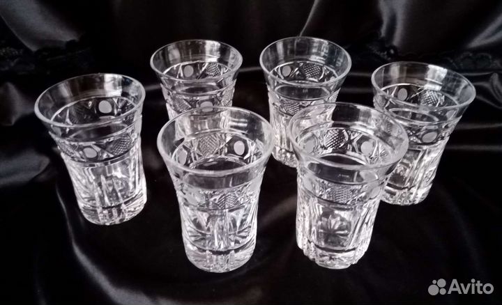 Стопки, рюмки, бокалы СССР