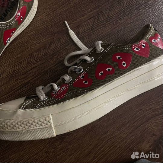 Кеды converse x comme des garcons