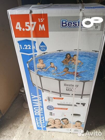 Бассейн каркасный 457*122
