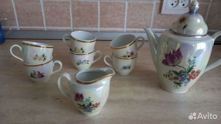 Сервиз кофейно-чайный СССР