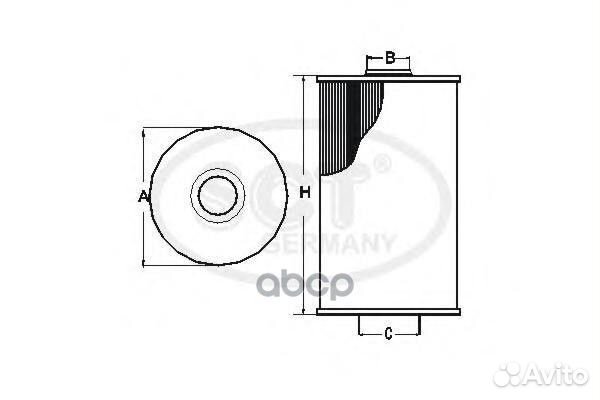 SH4051P Ф-р масл SCT SH 4051P toyota auris/vers