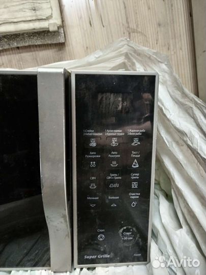 Микроволновая печь samsung с грилем
