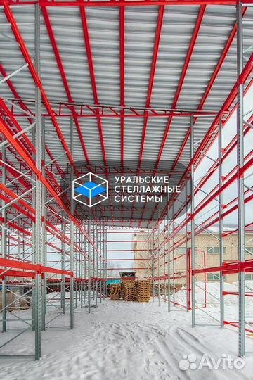 Стеллажи паллетные Фронтальные стеллажи