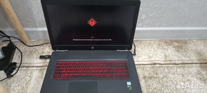 Игровой ноутбук hp Omen 17