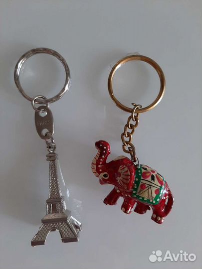 Брелки из Индии и Франции