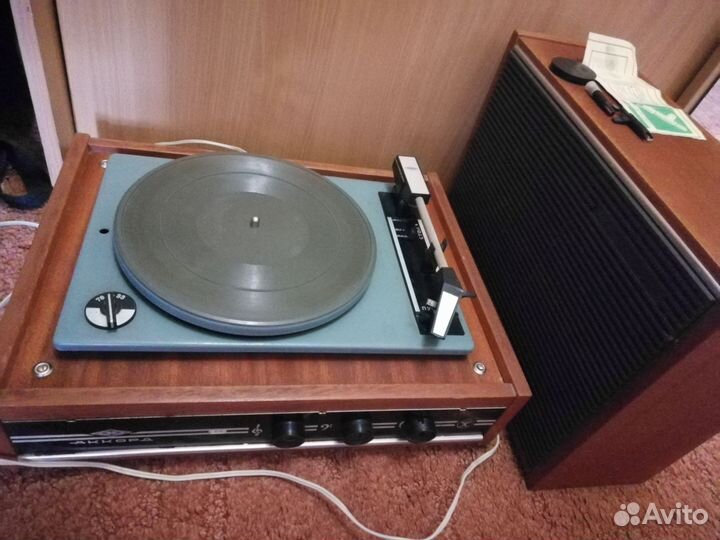 Проигрыватель винила Аккорд 201 СССР
