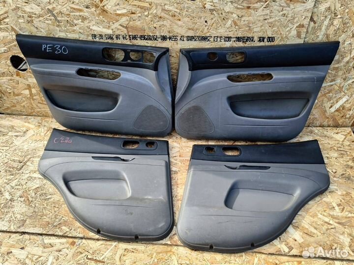 Комплект дверных карт Chevrolet Rezzo / Daewoo Tac