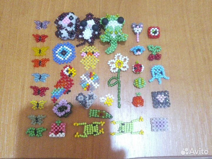 Фигурки из бисера