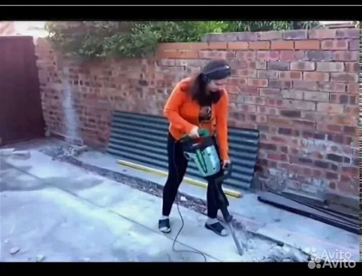 Аренда компрессора с отбойными молотками