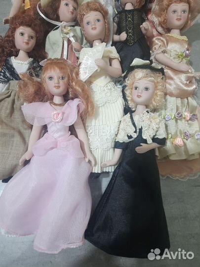 Кукла фарфоровая коллекционная